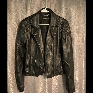 EXPRESS Women’s Leather Biker Jacket